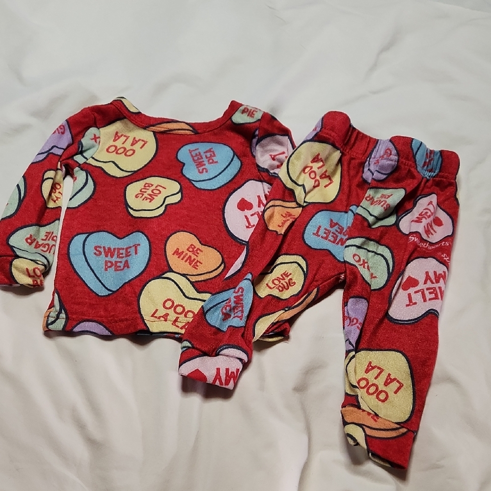 SWEETHEARTS 12 M Jammies Valentines Baby